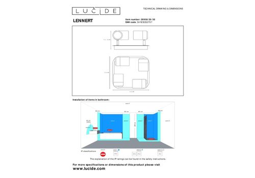  Спот Lucide LENNERT 26958/20/30, фото 6 